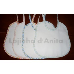 Babetes "p&ecirc;ra" com fita estampada