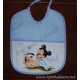 Babete com mickey e pluto 