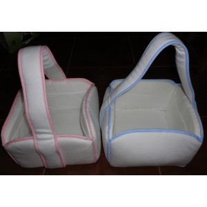 Cesto de utens&iacute;lios em malha 