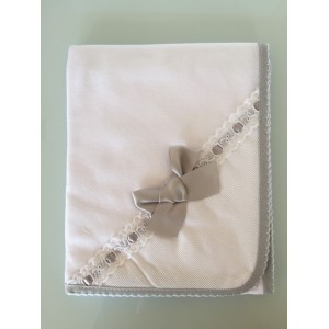 Fraldas de malha e quadril&ecirc;t com la&ccedil;o