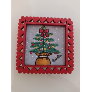 &Iacute;man moldura pintado &agrave; m&atilde;o