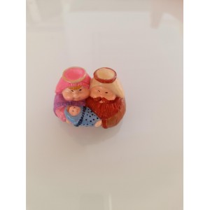 Pres&eacute;pio pintado &agrave; m&atilde;o