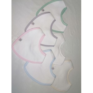 Babete "Cowboy" de algod&atilde;o para pintar